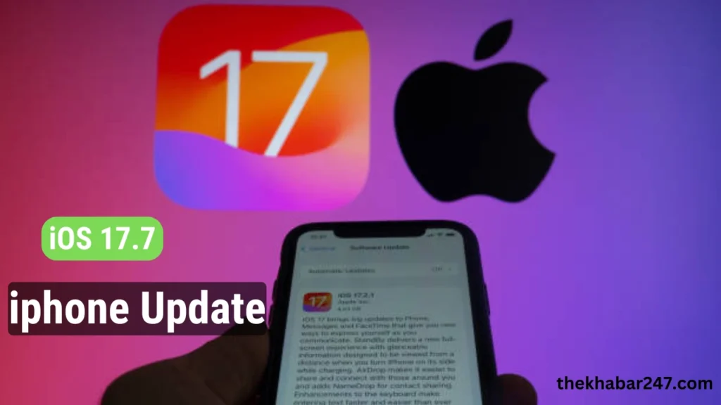 iPhone iOS 17.7